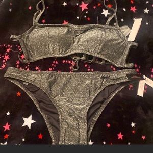 - Shimmery VS bikini top